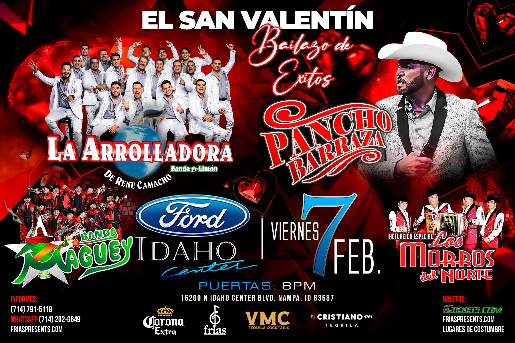 More Info for El San Valentin Bailazo de Exitos