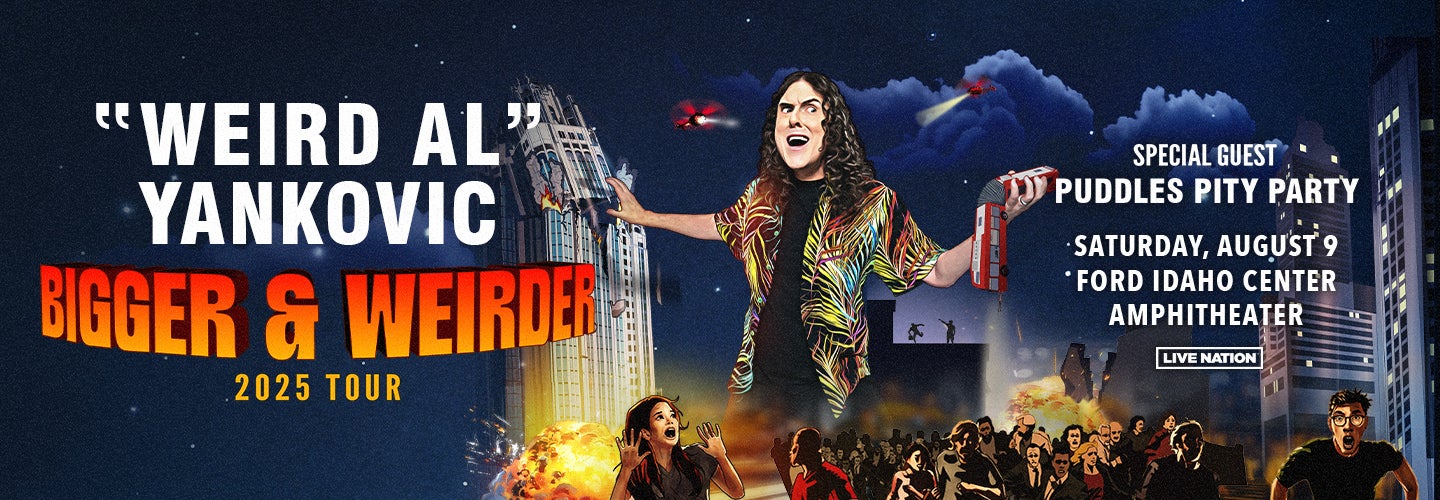 "Weird Al" Yankovic 2025 Bigger & Weirder Tour